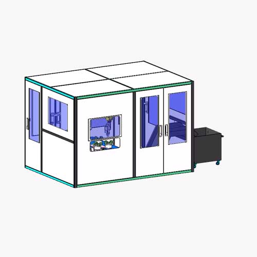 Robotic Laser Cutting Machine for Aluminum Risers SDY-6R25-3T