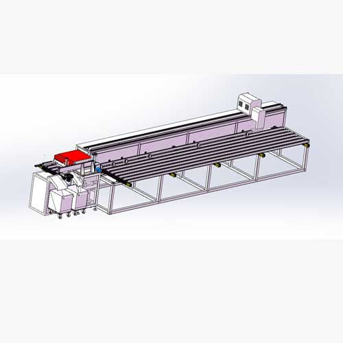 Profile Loading and Unloading Sawing Line SDY-QS400